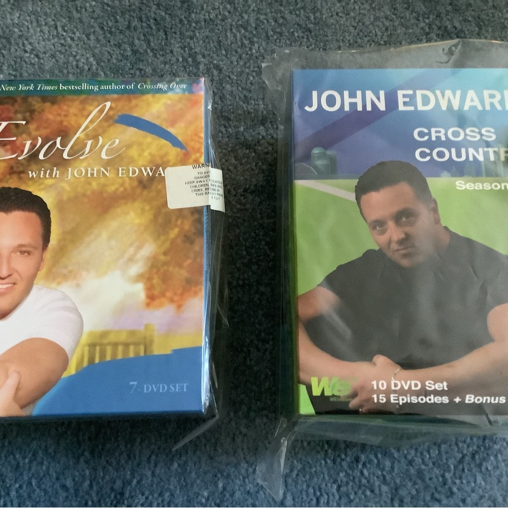 John Edward DVD Set - Evolve and Cross Country